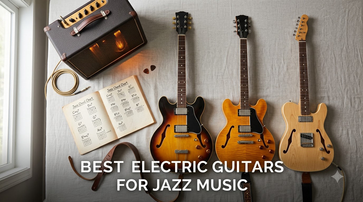 best electric guitars for jazz music