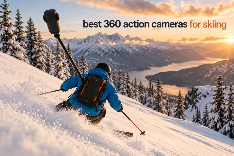 best 360 action cameras for skiing