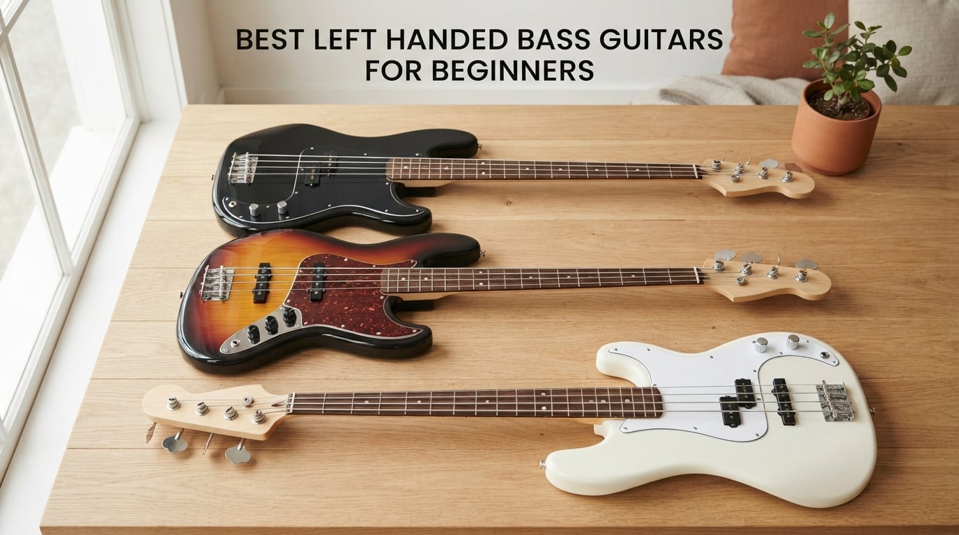 best left handed bass guitars for beginners