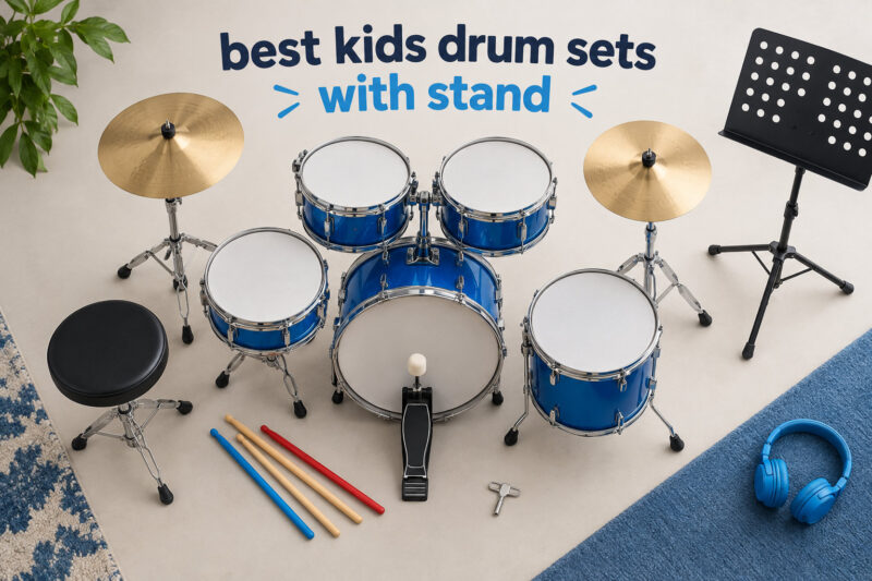best kids drum sets with stand