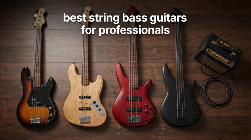 best string bass guitars for professionals