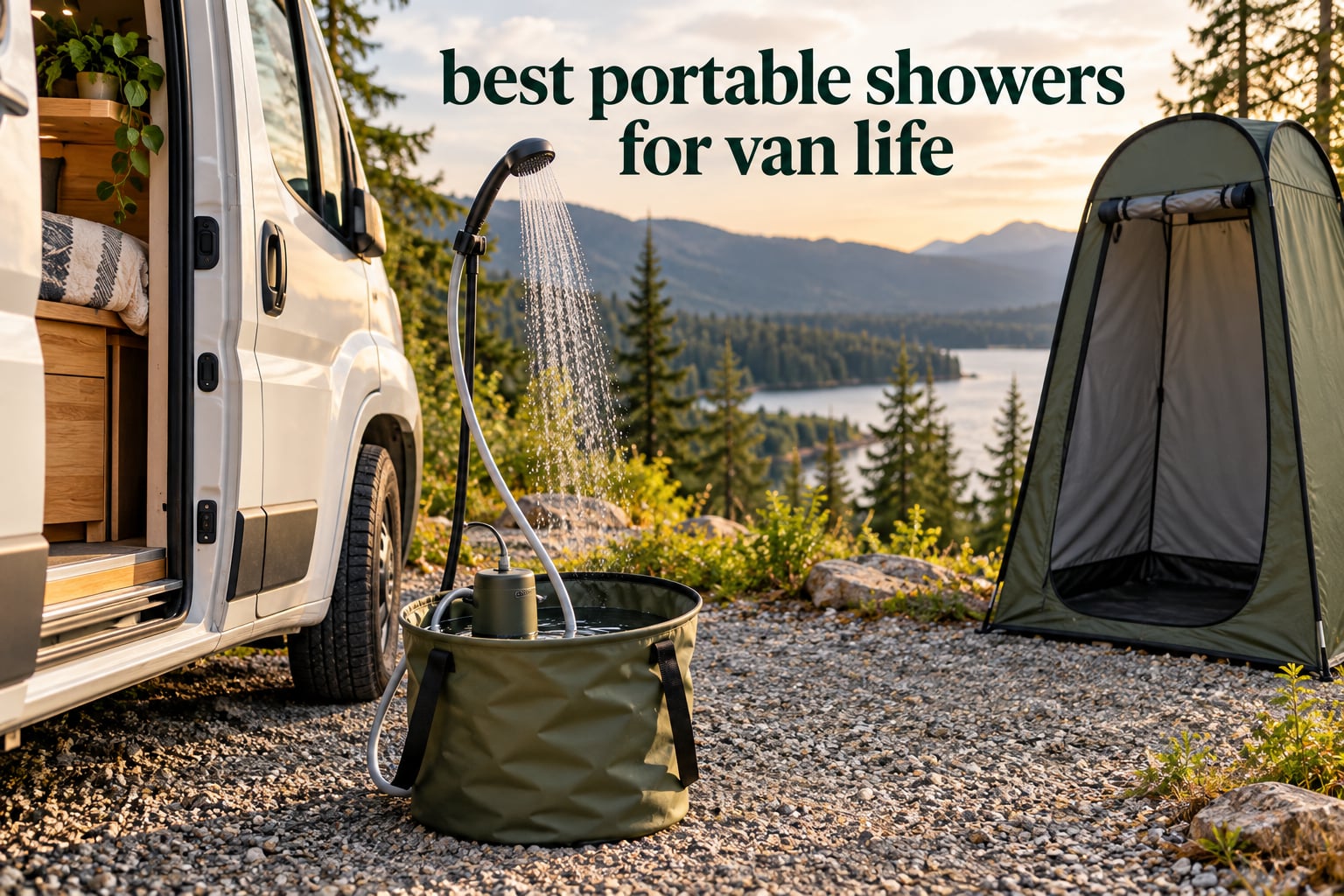 best portable showers for van life