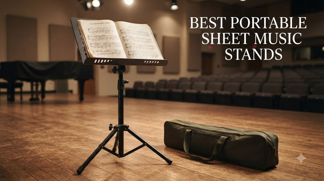 best portable sheet music stands