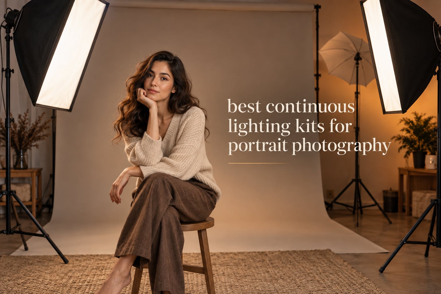 best continuous lighting kits for portrait photography