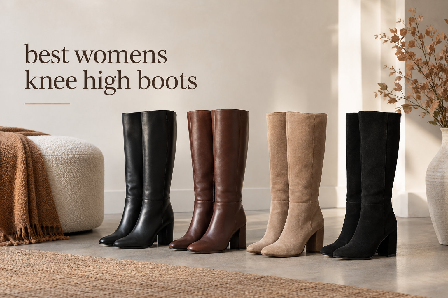 best womens knee high boots