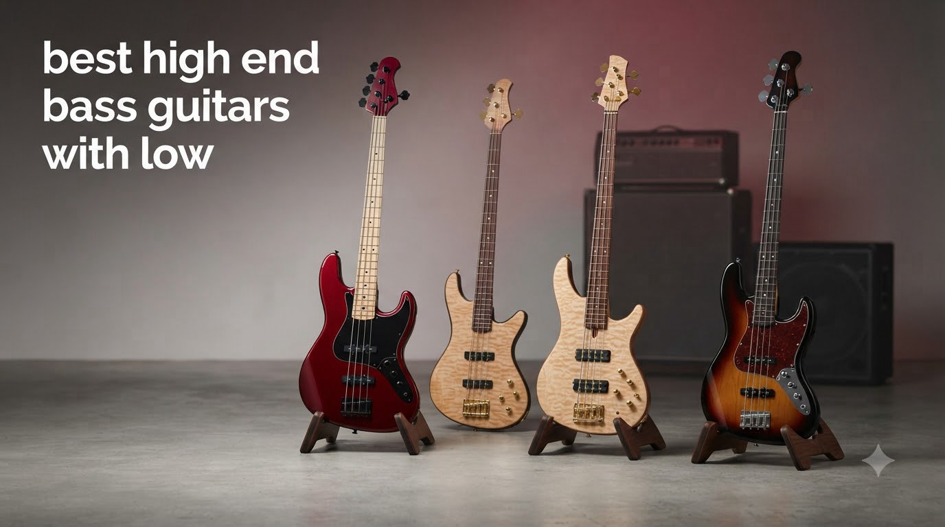 best high end bass guitars with low