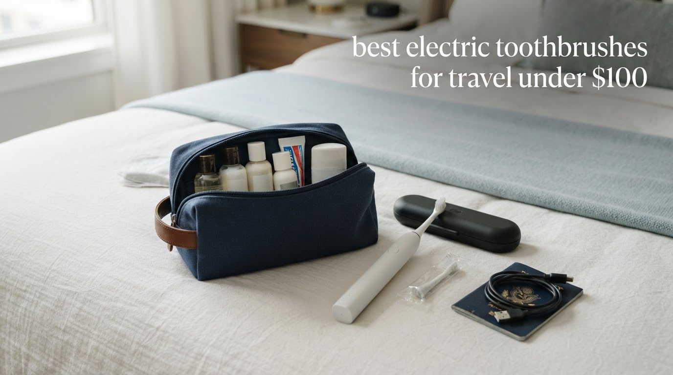 best electric toothbrushes for travel under $100