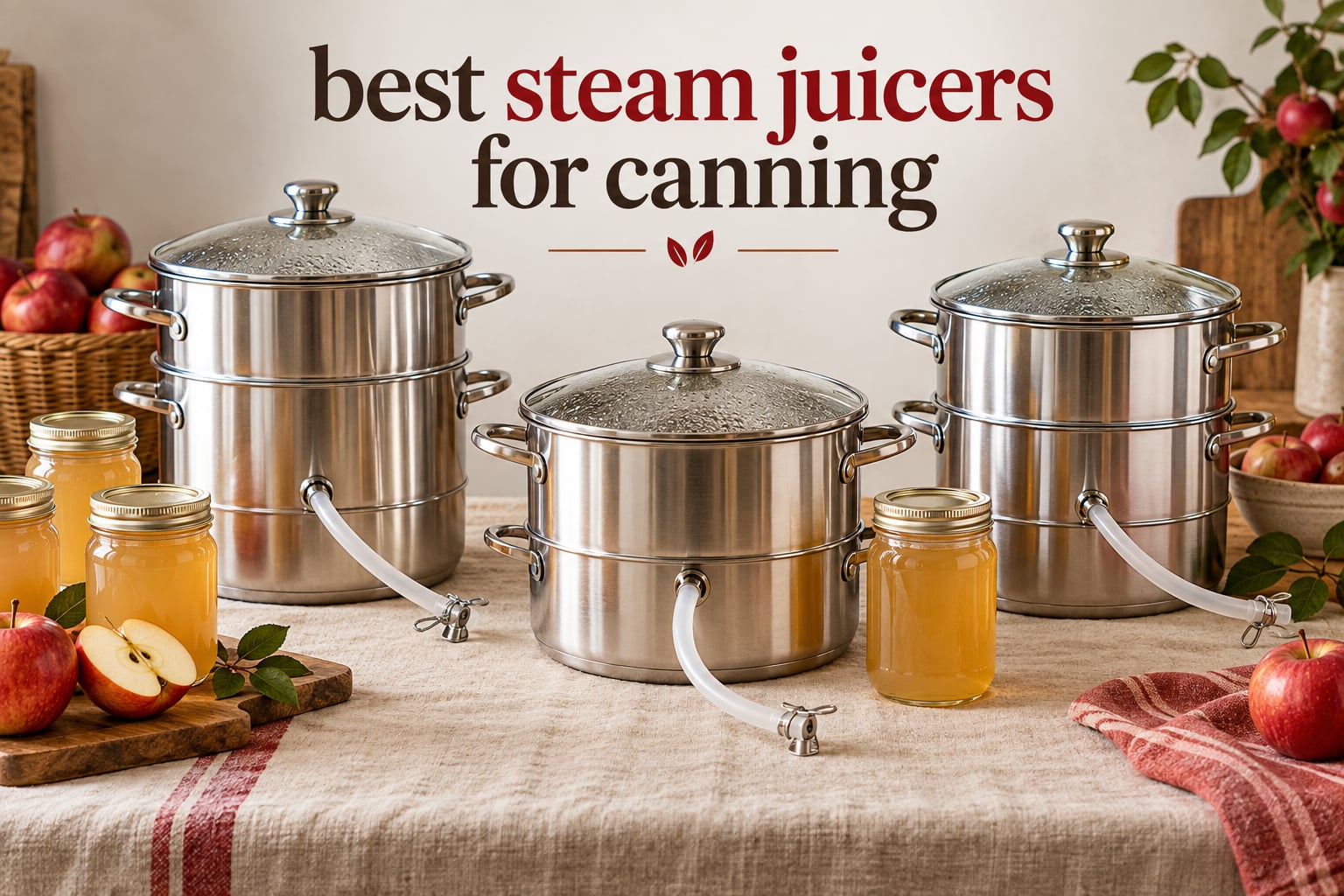 best steam juicers for canning