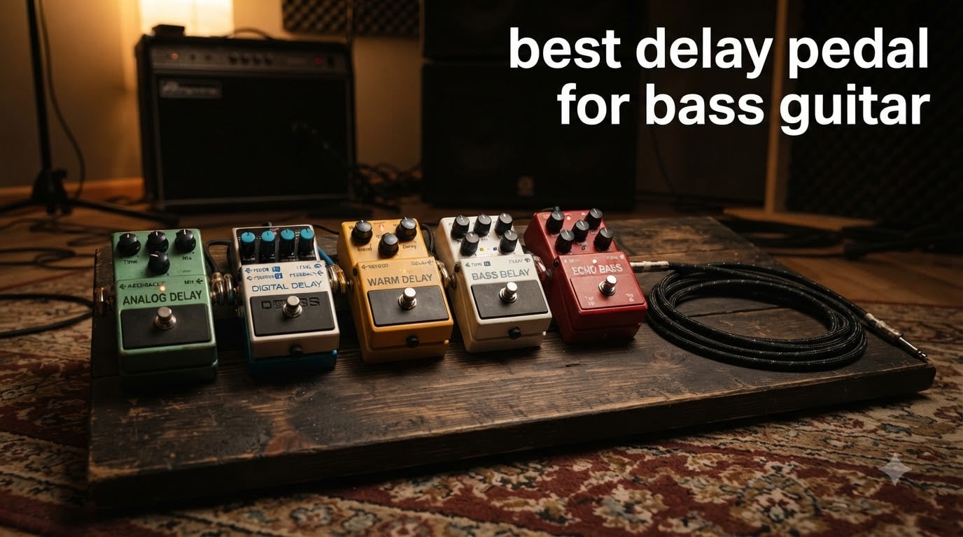 best delay pedal for bass guitar