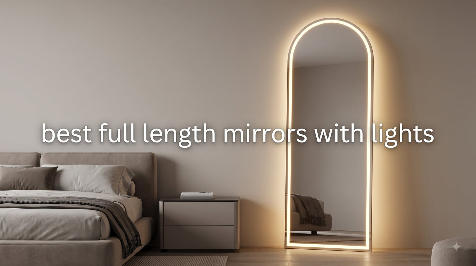 best full length mirrors with lights