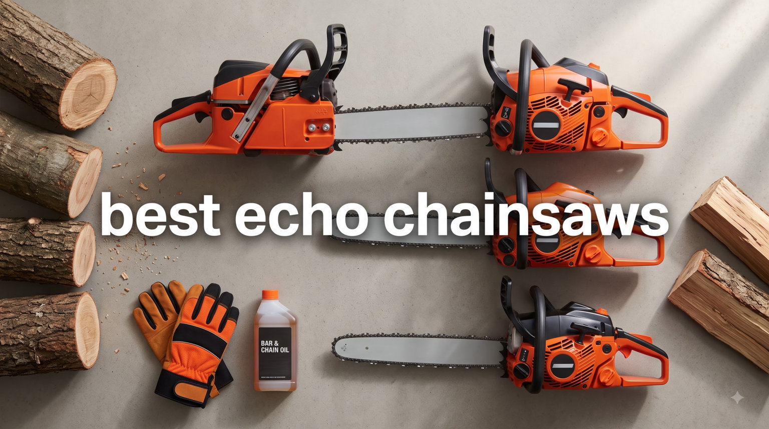 best echo chainsaws