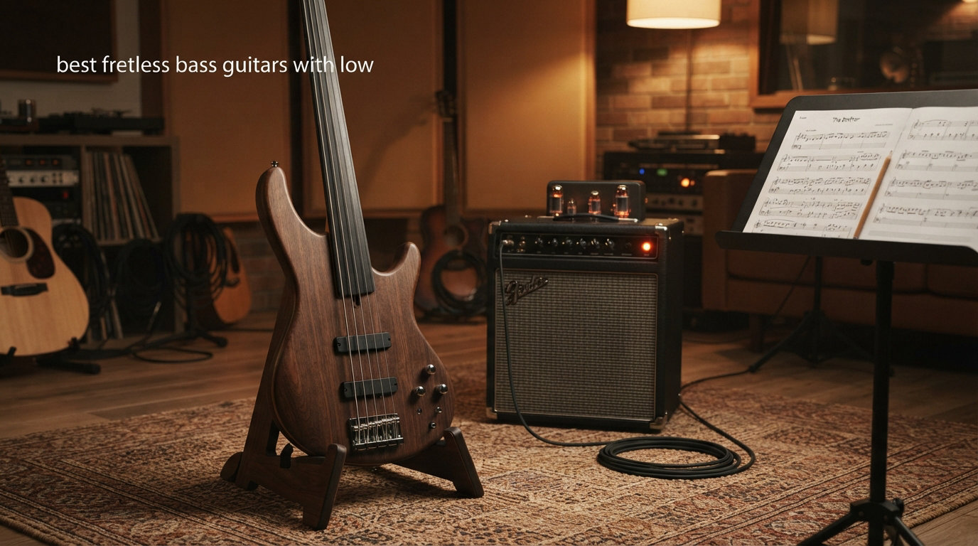 best fretless bass guitars with low