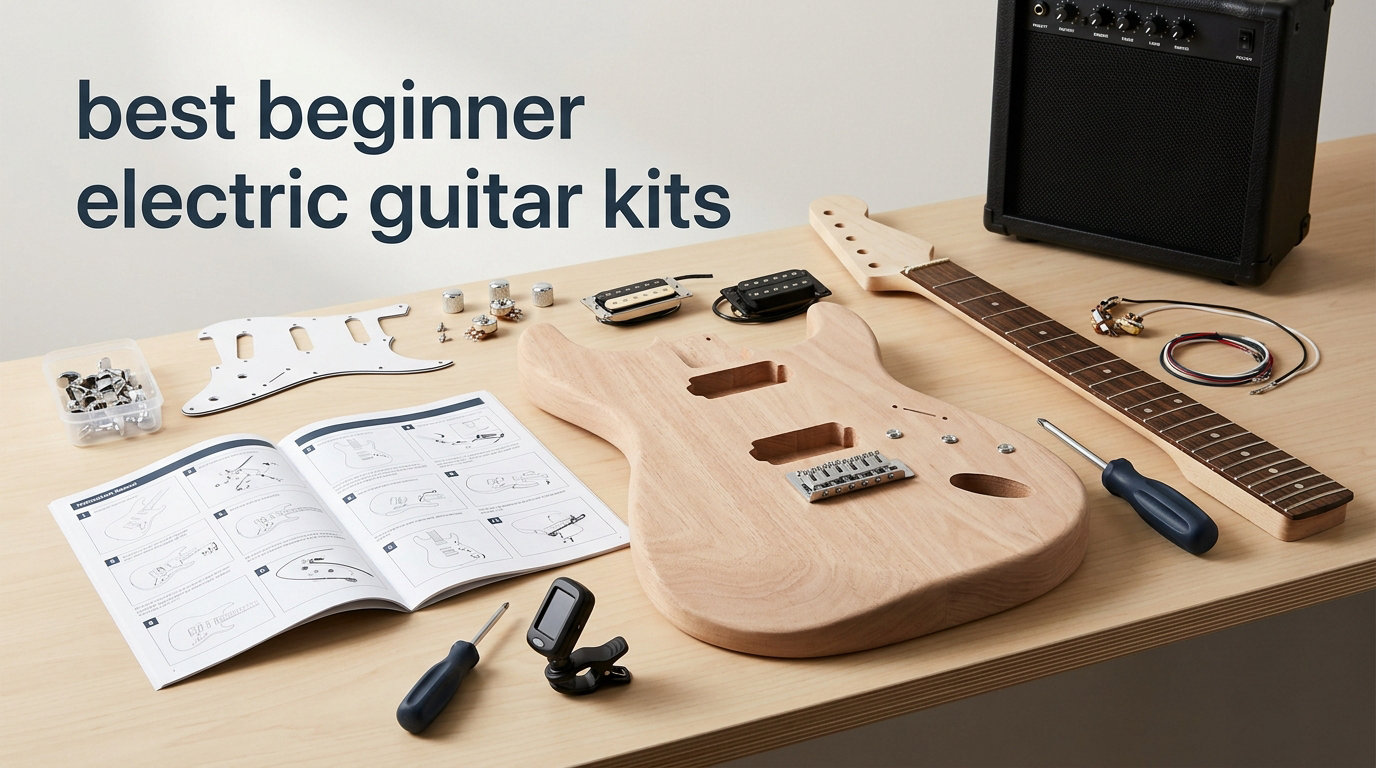 best beginner electric guitar kits