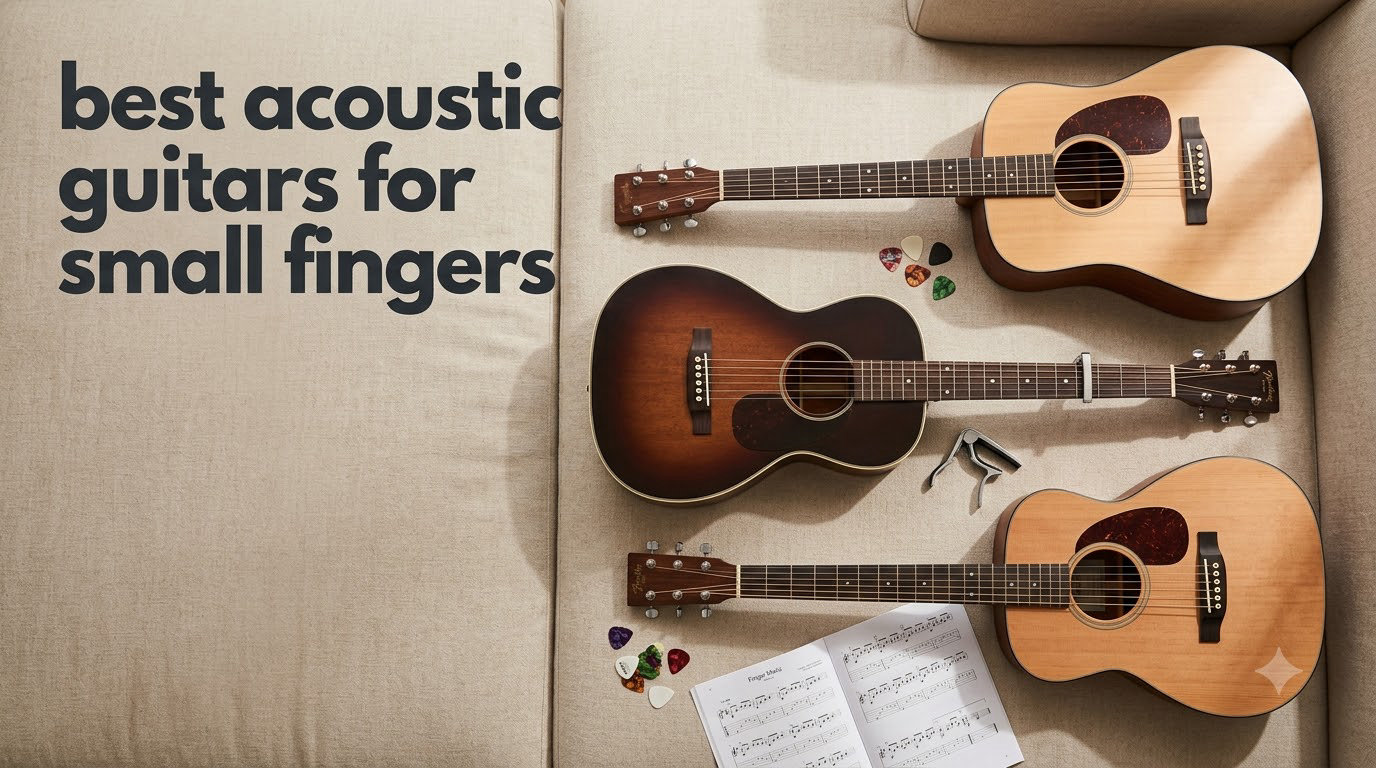 best acoustic guitars for small fingers