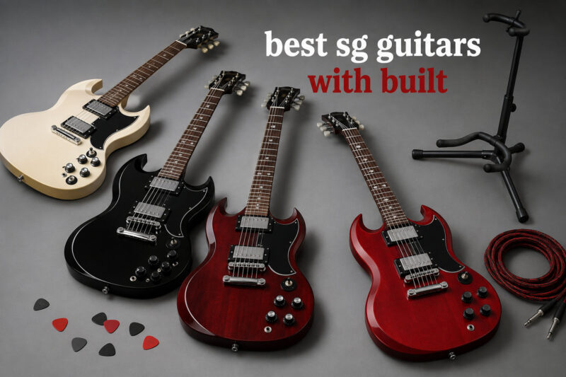 best sg guitars with built
