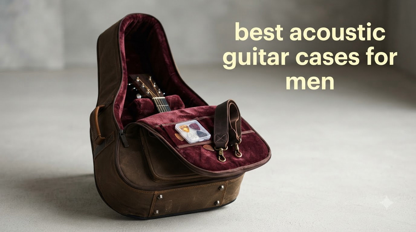best acoustic guitar cases for men