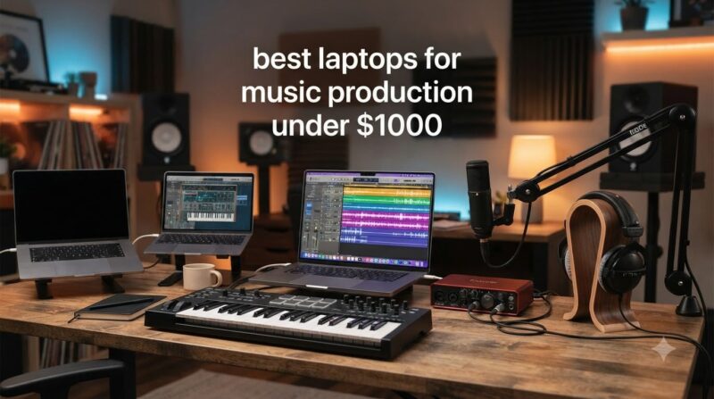 best laptops for music production under $1000