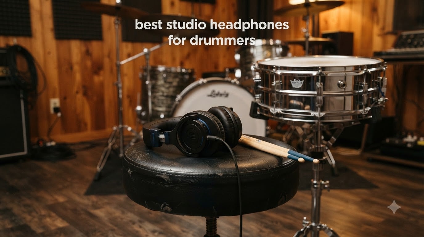 best studio headphones for drummers
