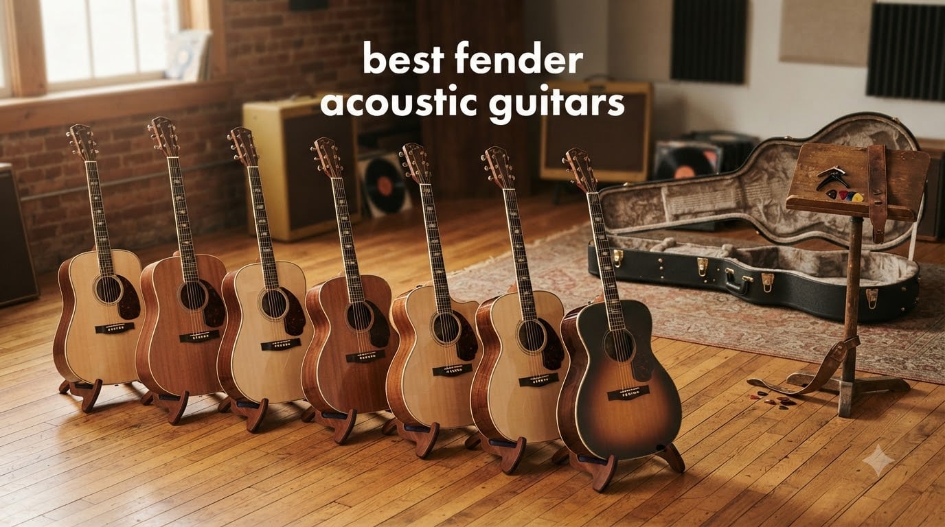 best fender acoustic guitars