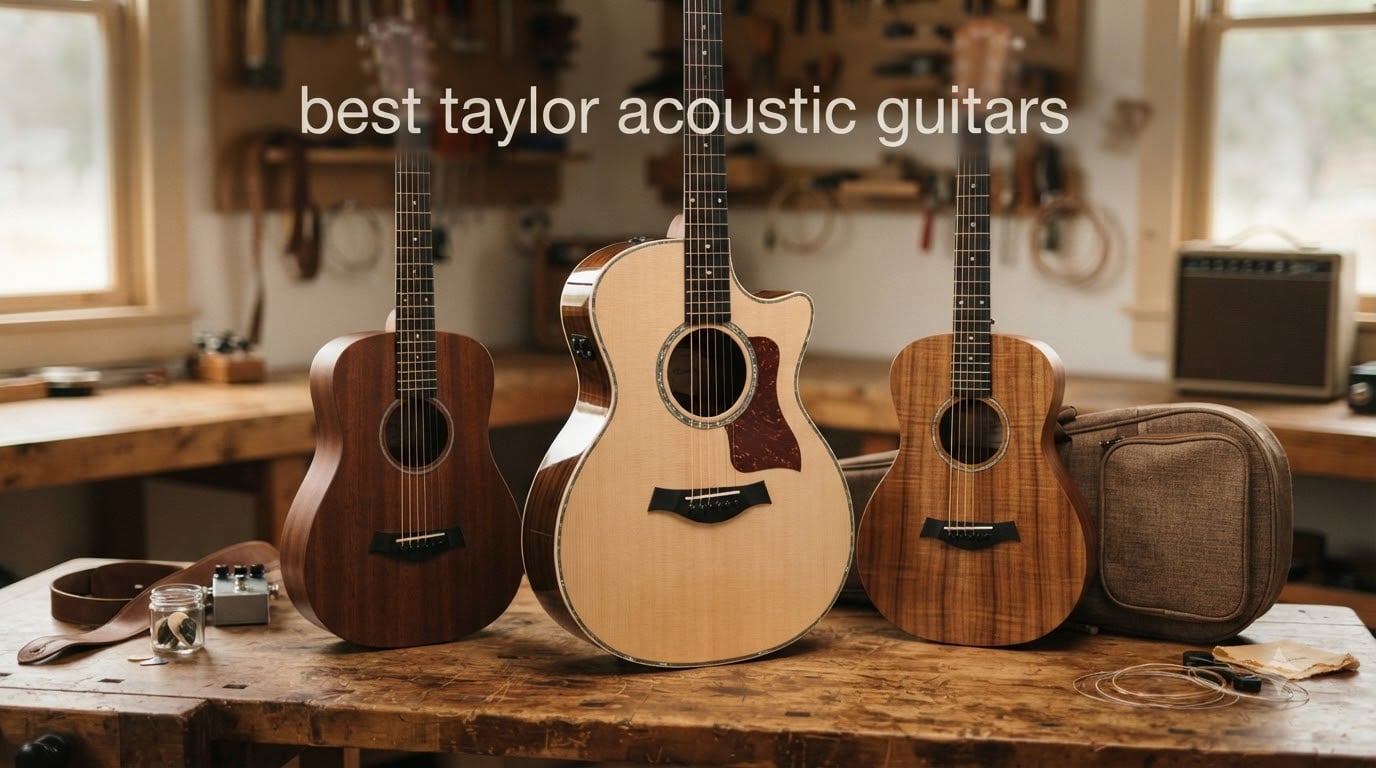 best taylor acoustic guitars