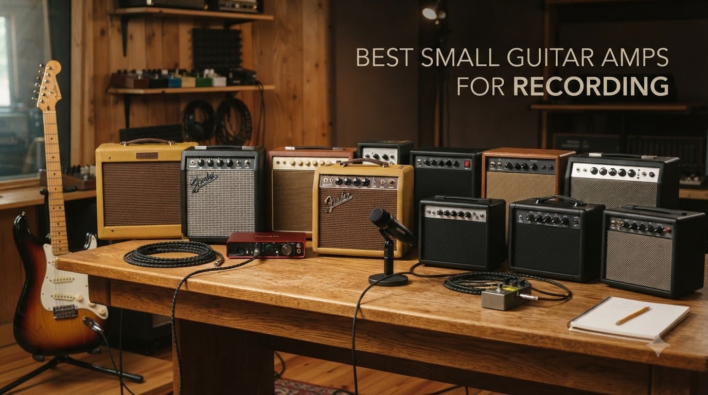 best small guitars amps for recording