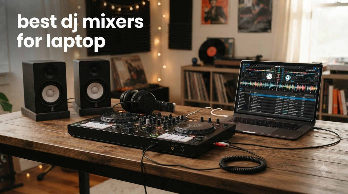 best dj mixers for laptop