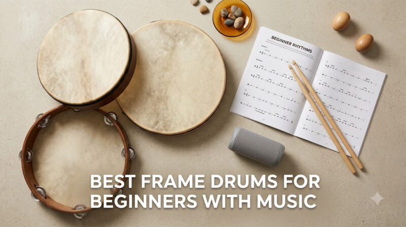best frame drums for beginners with music