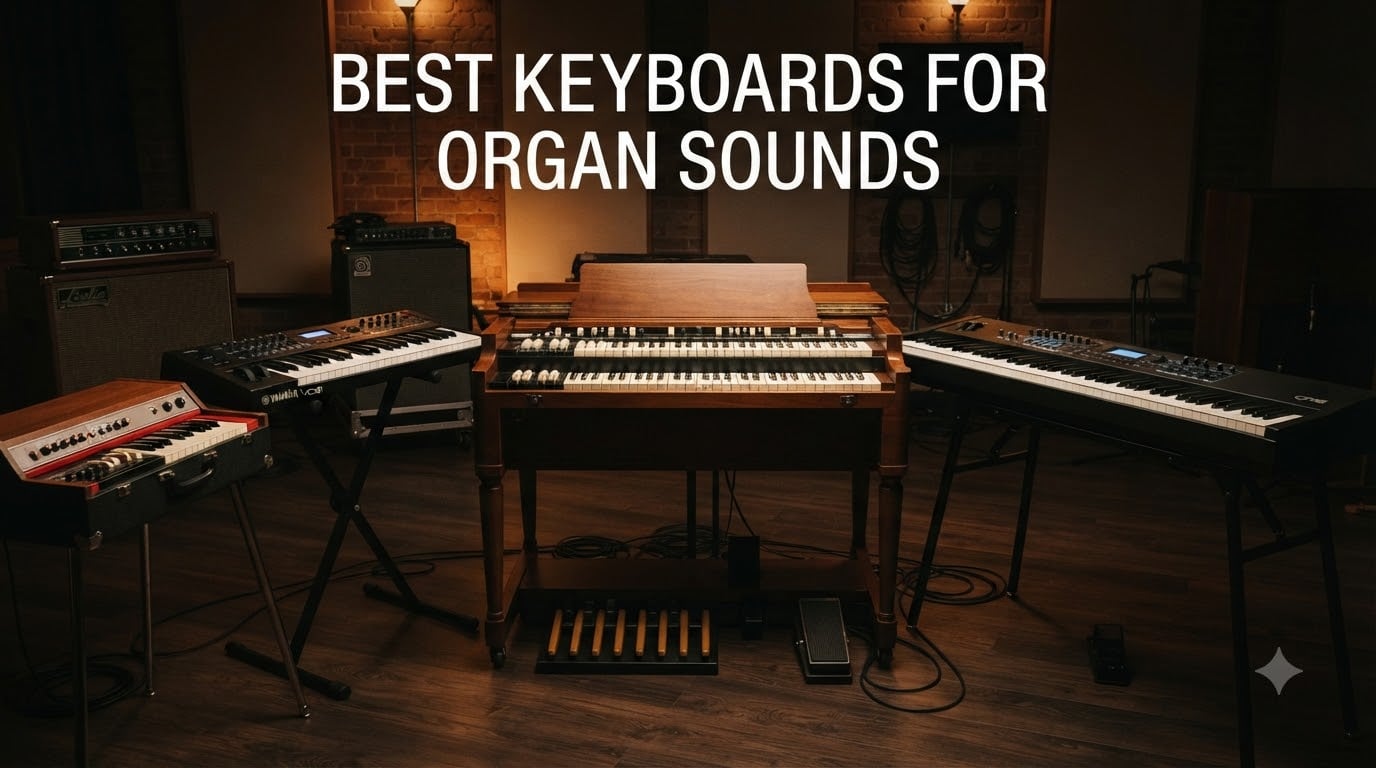 best keyboards for organ sounds