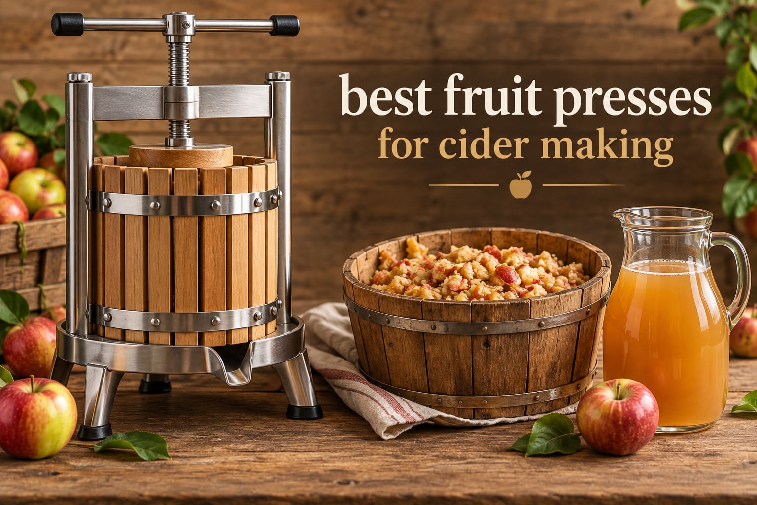 best fruit presses for cider making