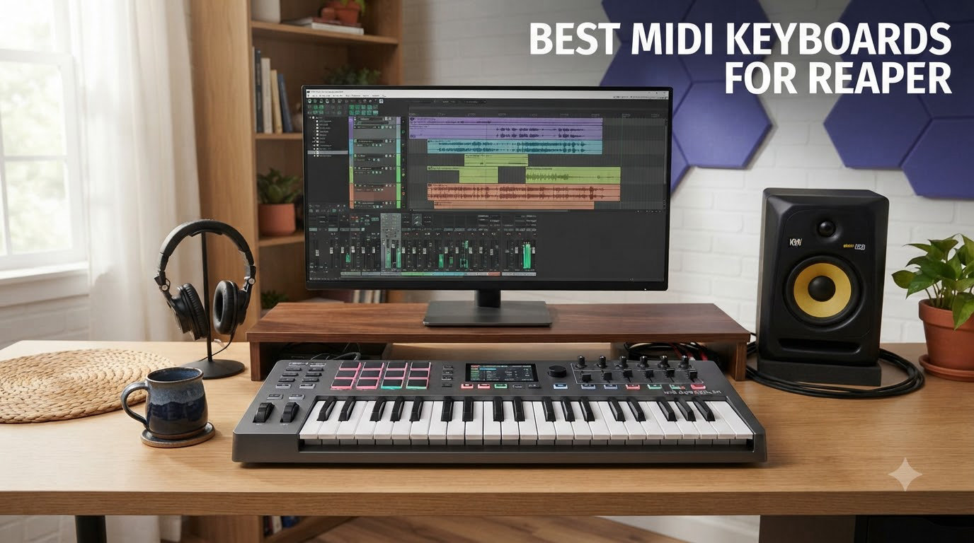 best midi keyboards for reaper