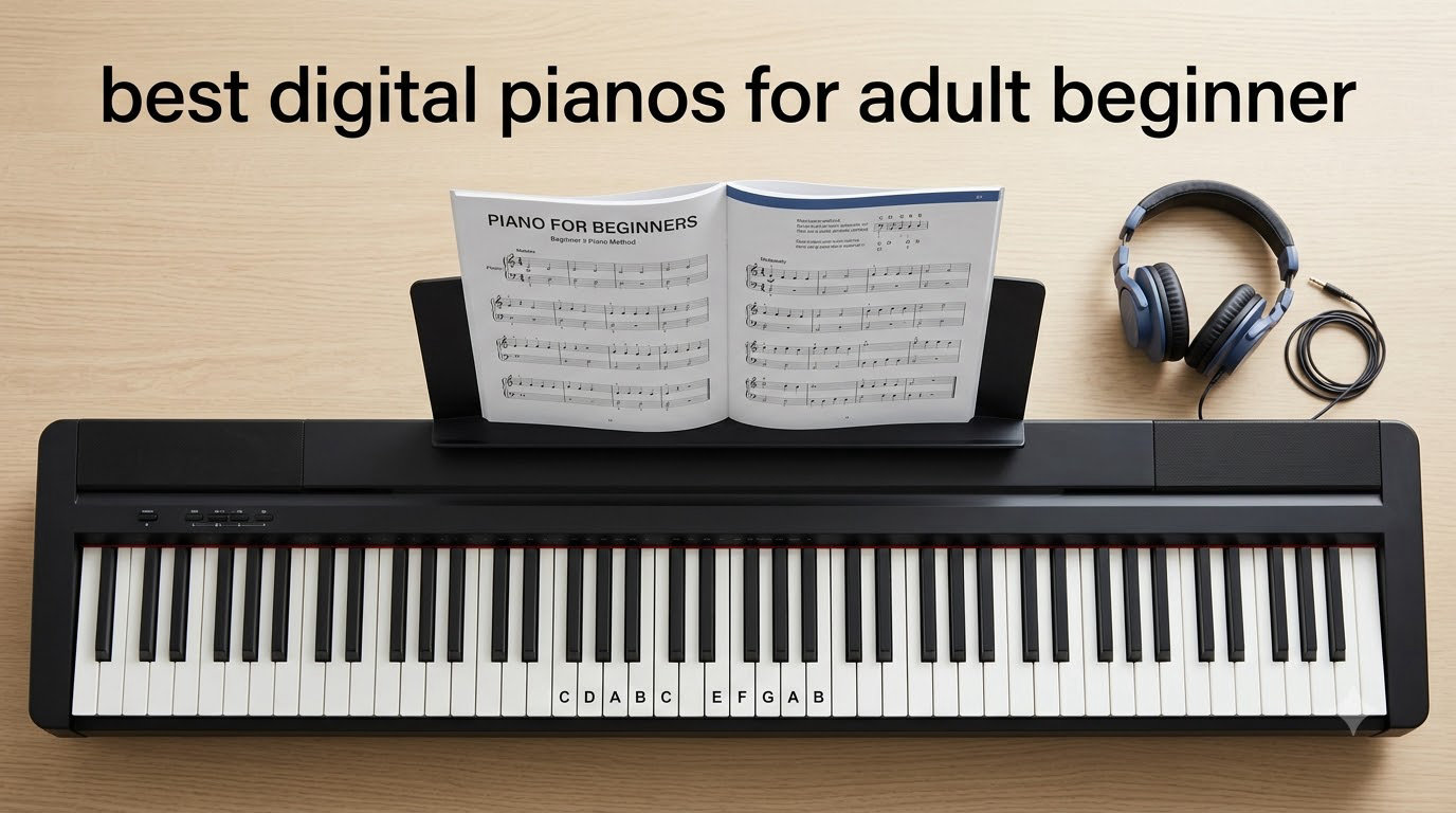 best digital pianos for adult beginner