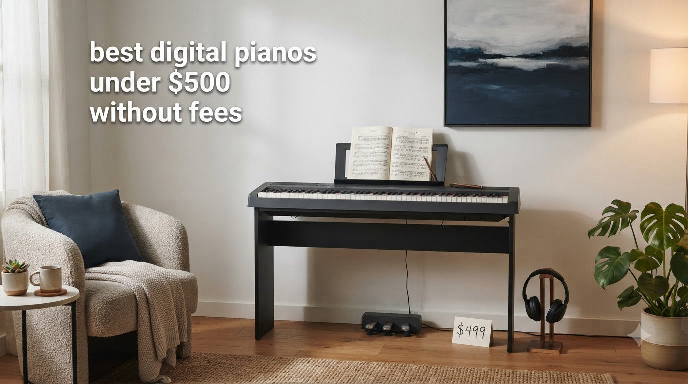 best digital pianos under $500 without fees