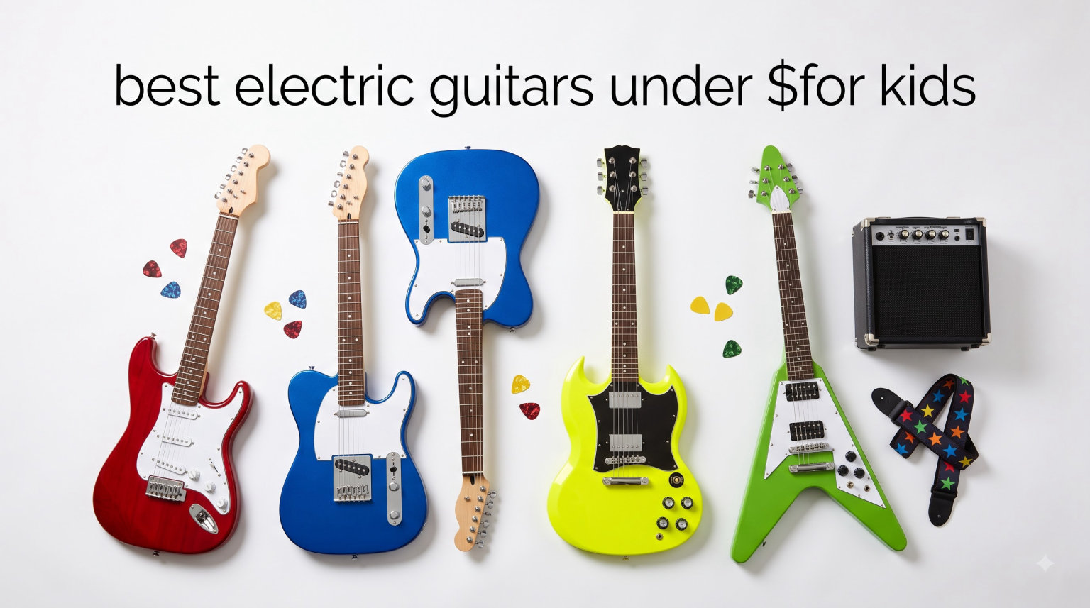 best electric guitars under $for kids