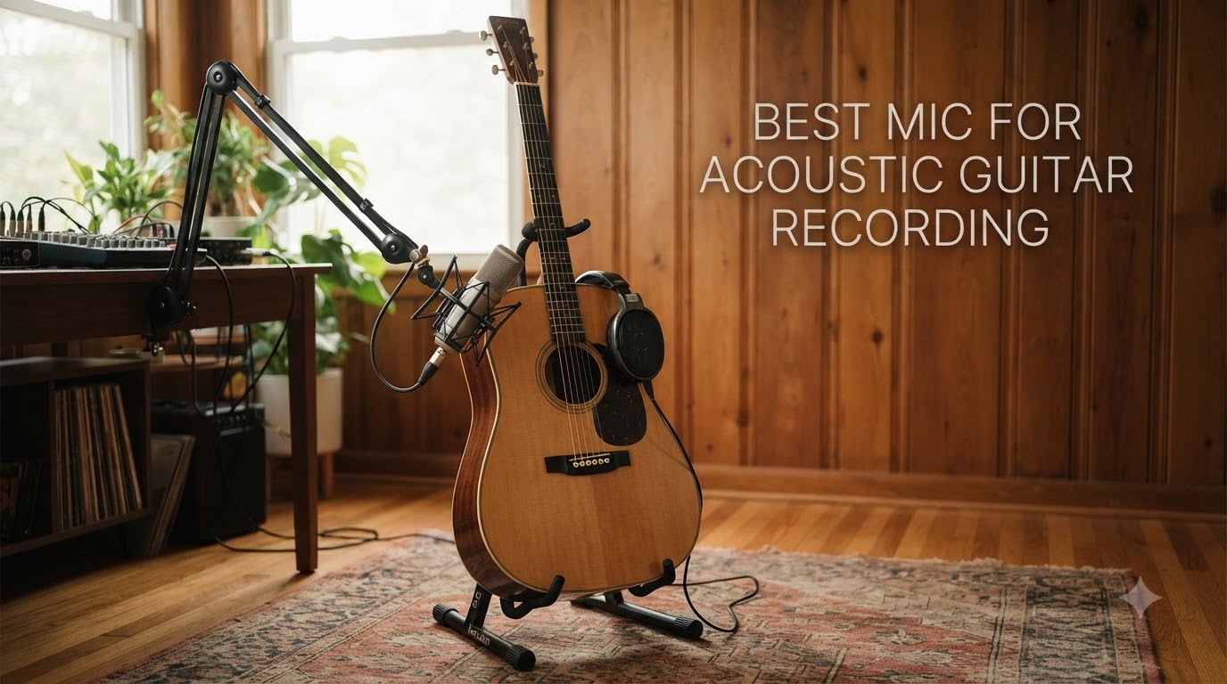 best mic for acoustic guitar recording