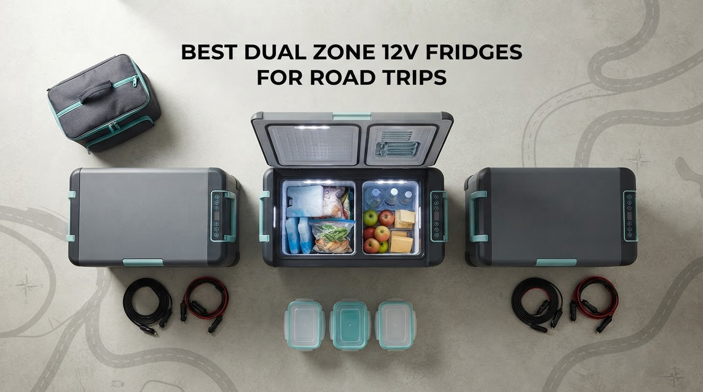 best dual zone 12v fridges for road trips