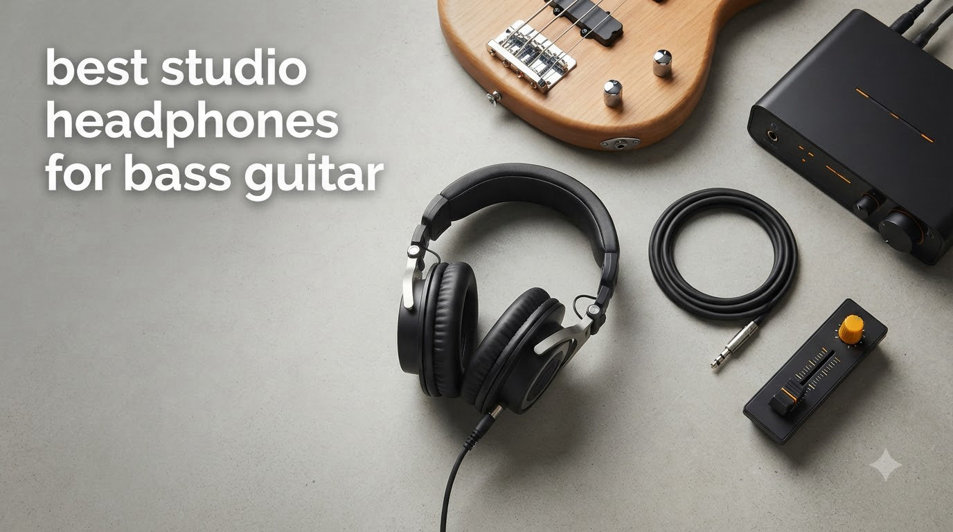 best studio headphones for bass guitar