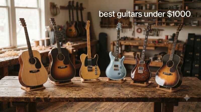 best guitars under $1000