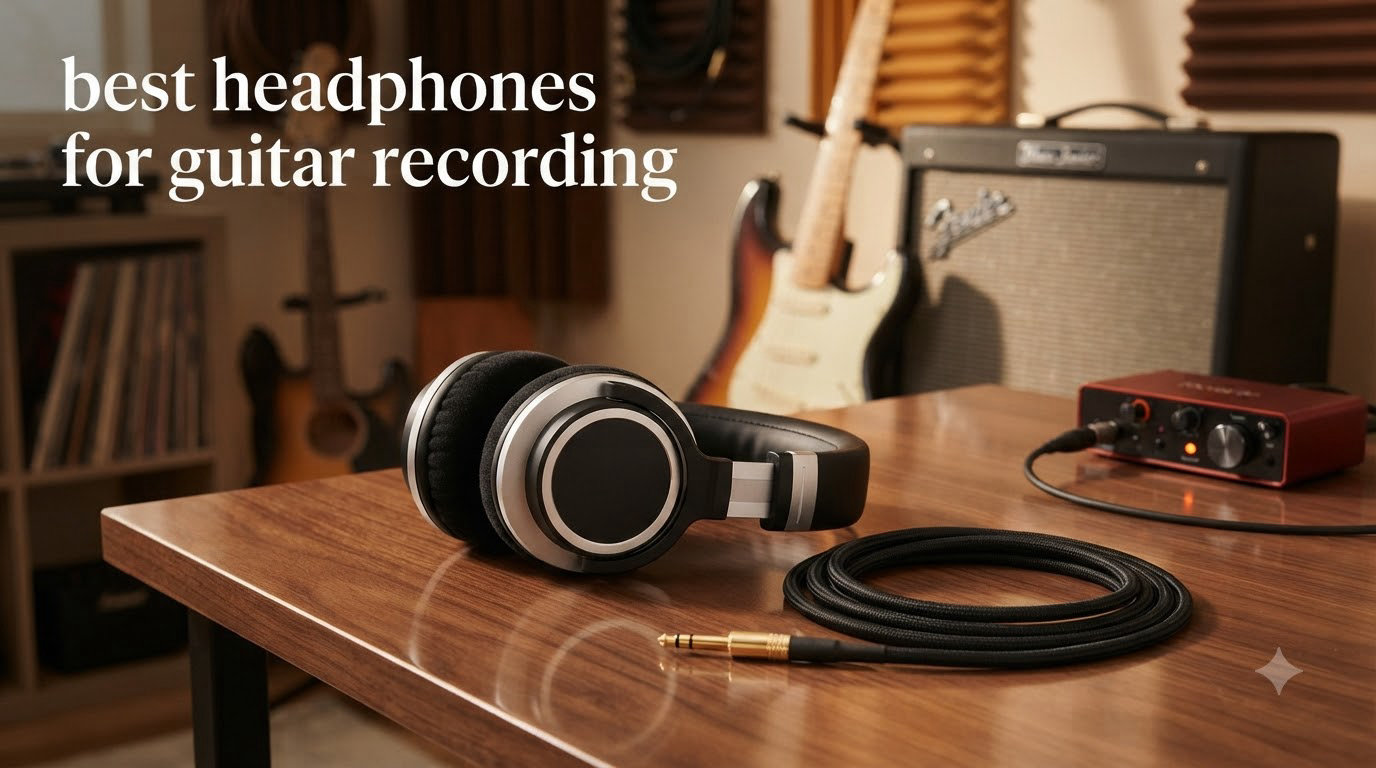best headphones for guitar recording