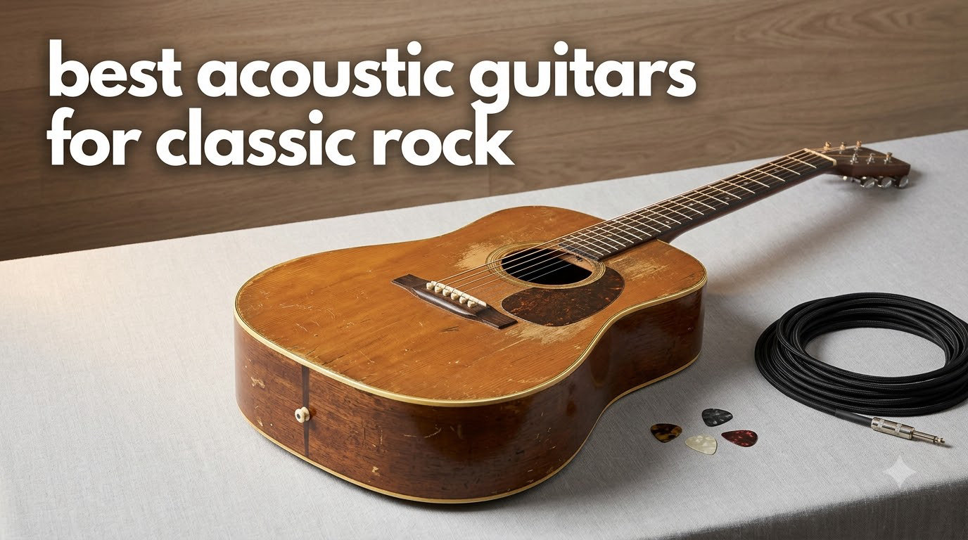 best acoustic guitars for classic rock