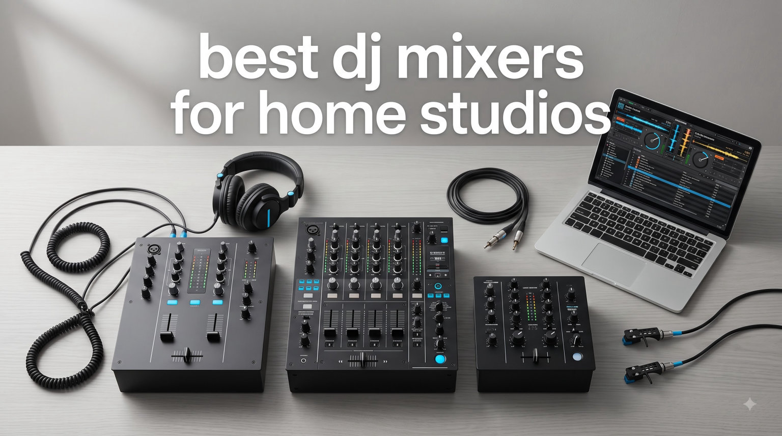 best dj mixers for home studios