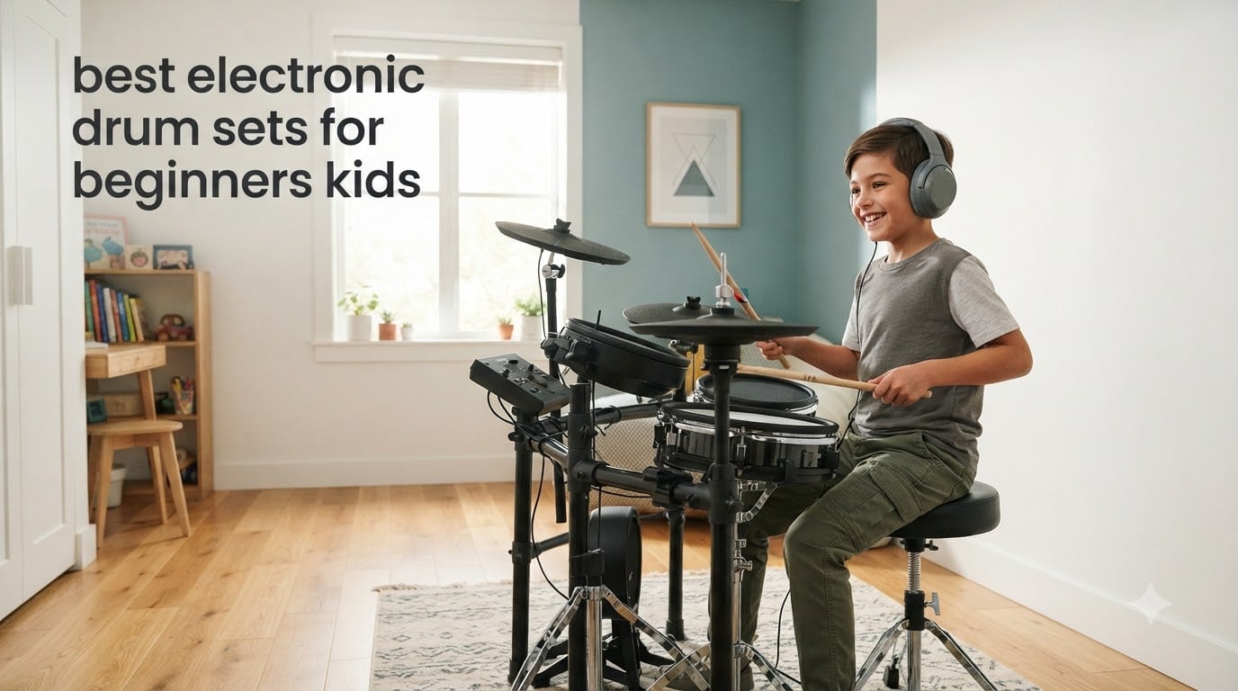 best electronic drum sets for beginners kids