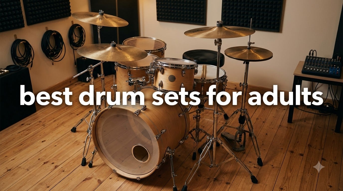 best drum sets for adults