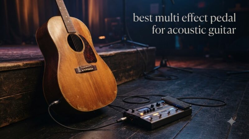 best multi effect pedal for acoustic guitar