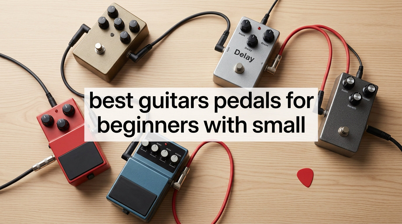 best guitars pedals for beginners with small
