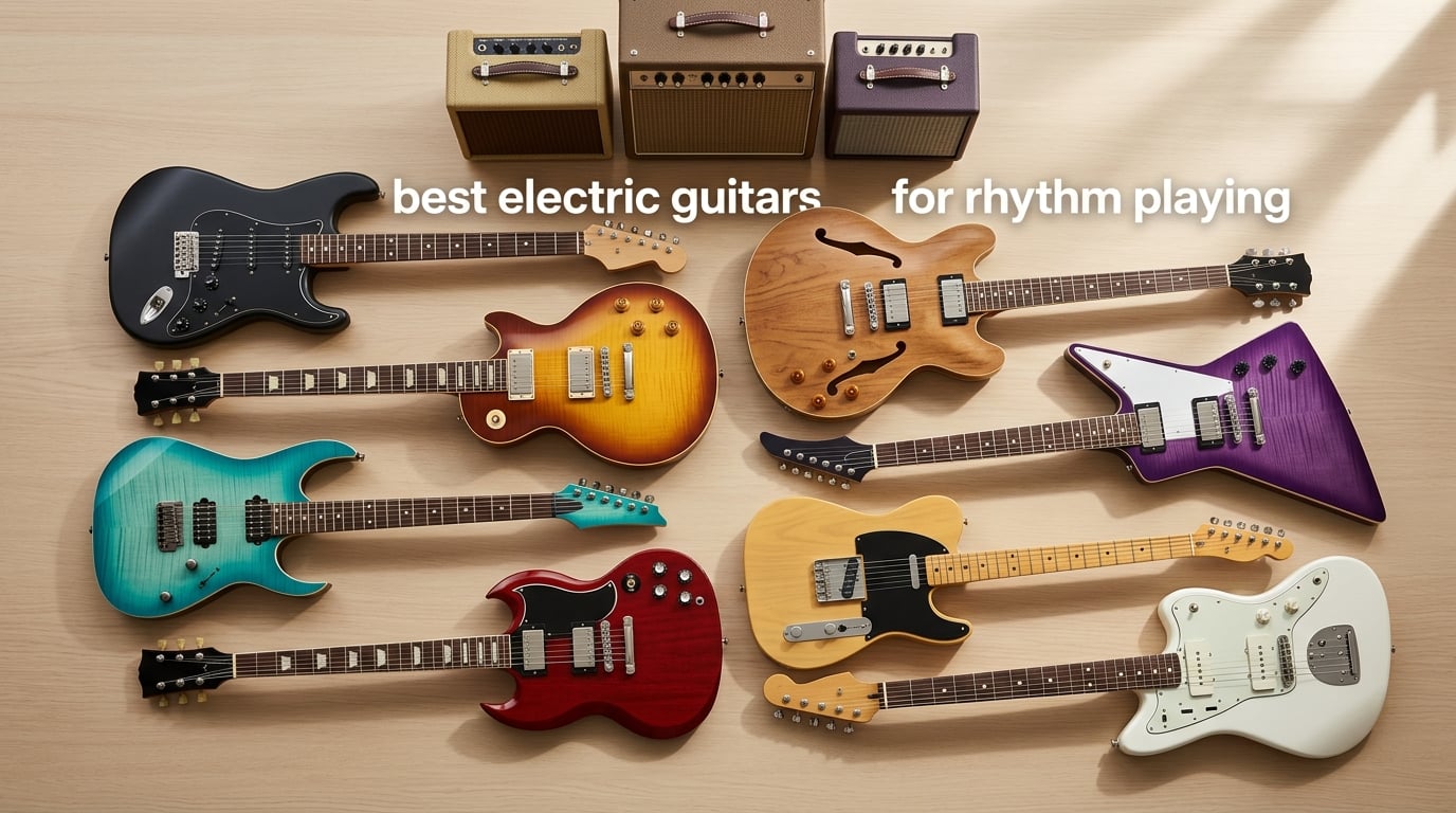 best electric guitars for rhythm playing