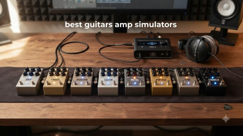 best guitars amp simulators