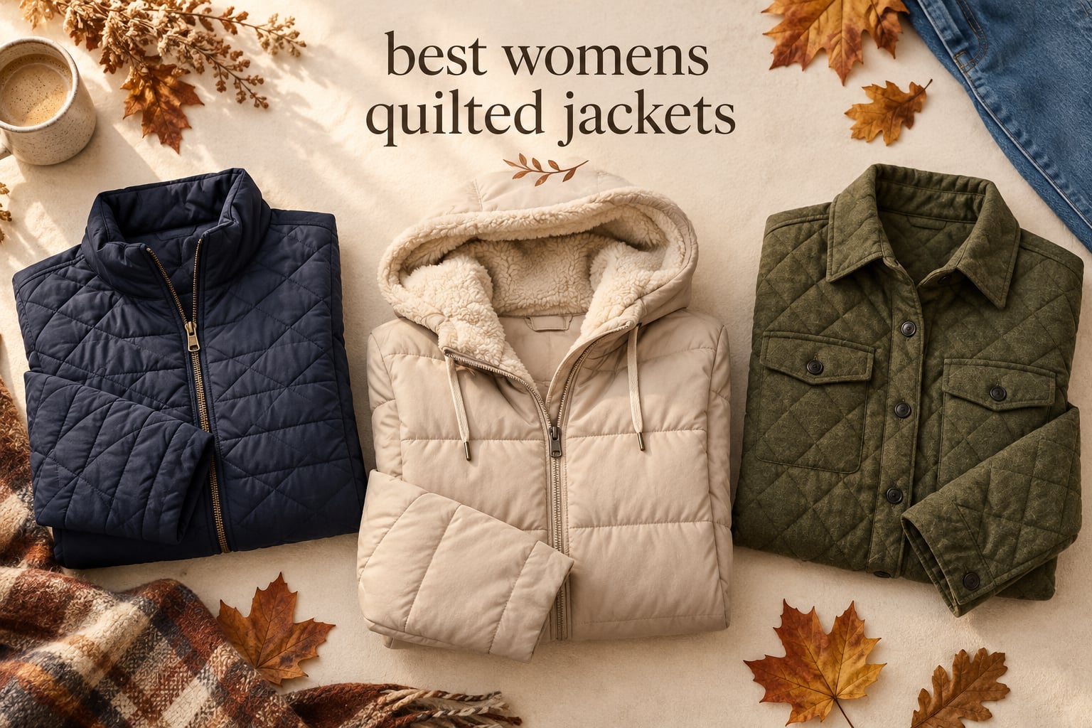 best womens quilted jackets