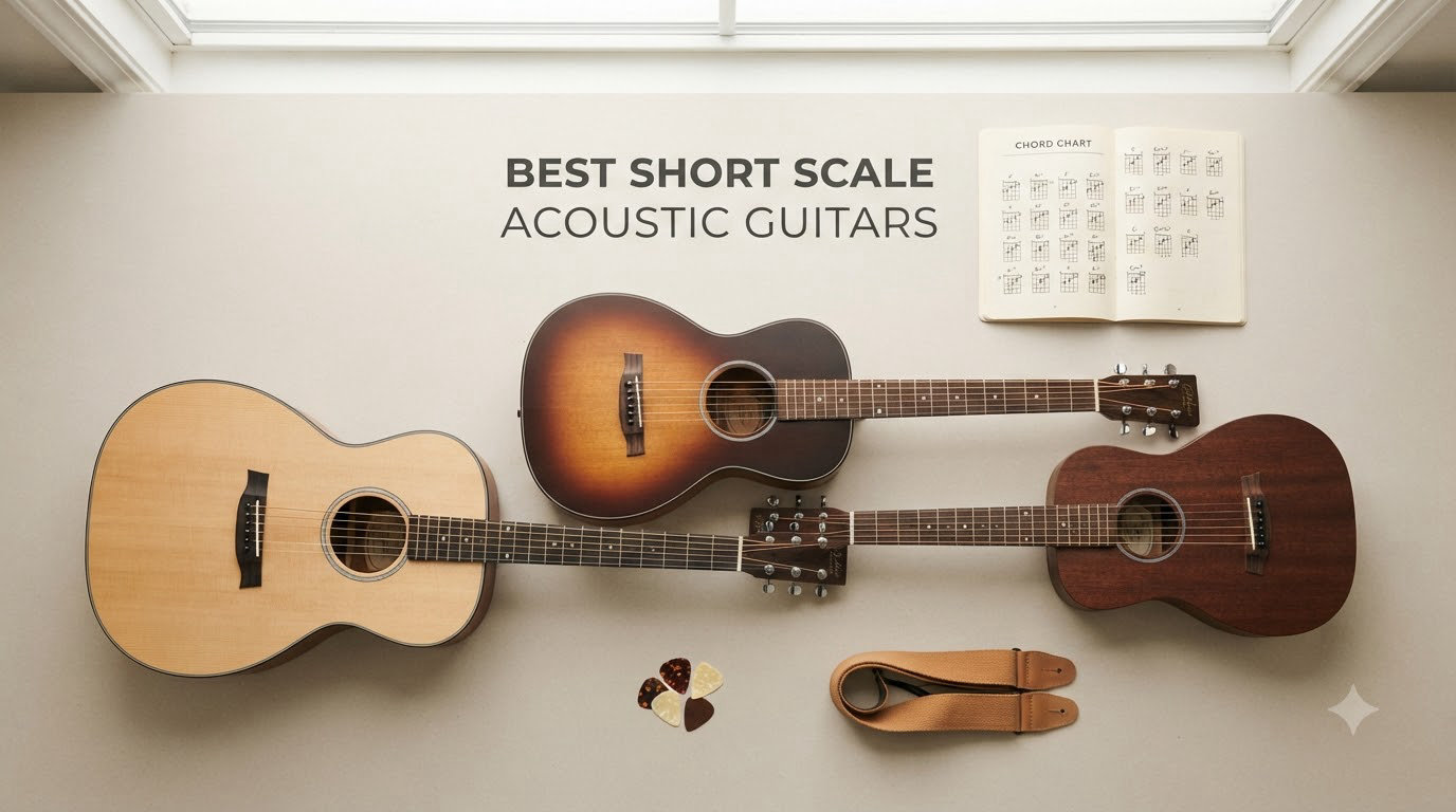 best short scale acoustic guitars