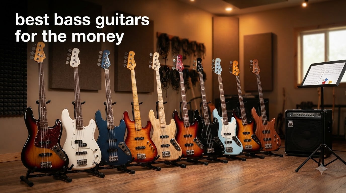 best bass guitars for the money