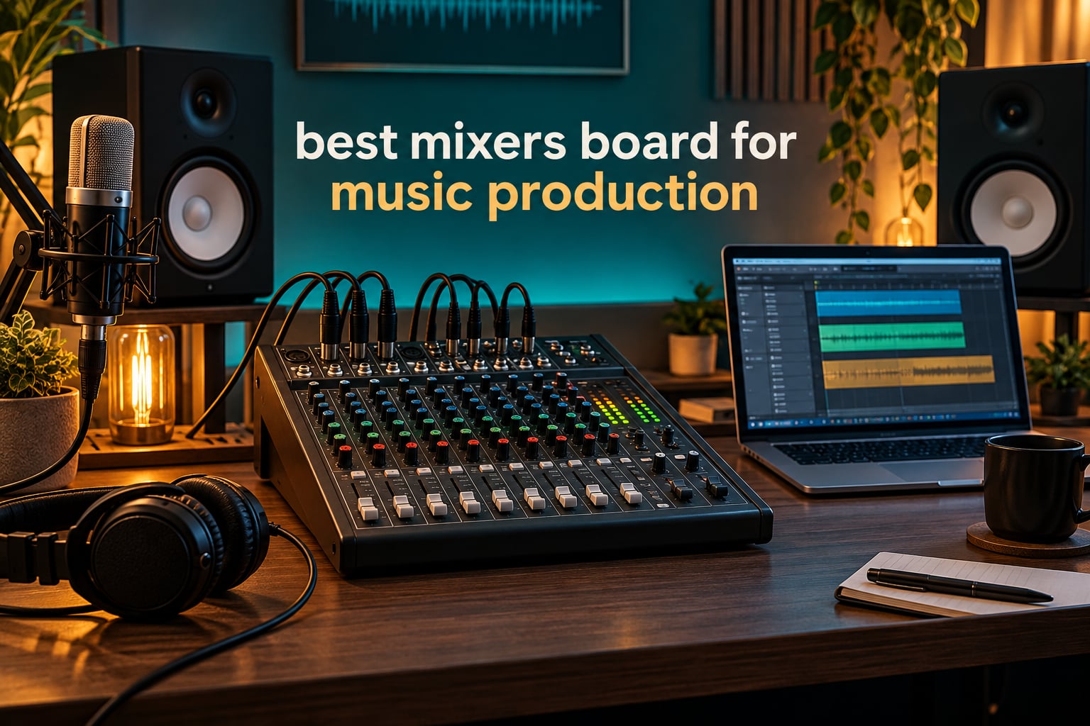 best mixers board for music production